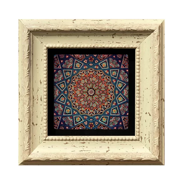 ETHNIC COASTER E02 WHITE FRAME