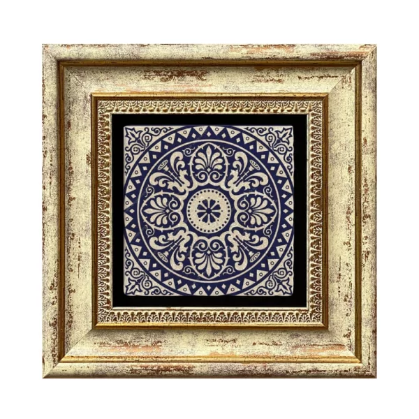 ETHNIC COASTER E03 GOLD FRAME