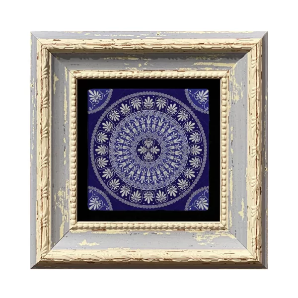 ETHNIC COASTER E04 BLUE FRAME