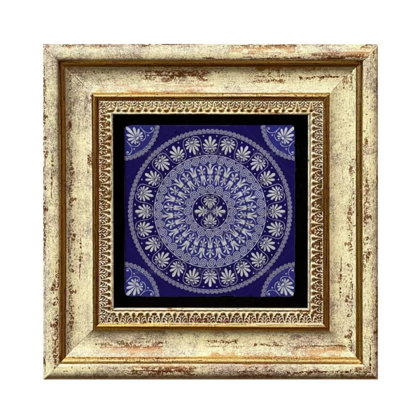 ETHNIC COASTER E04 GOLD FRAME