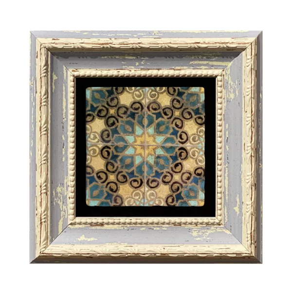 ETHNIC COASTER E05 BLUE FRAME