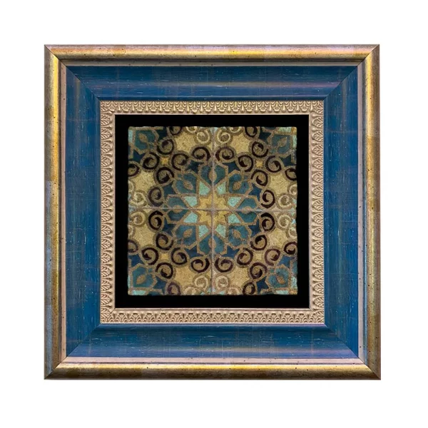 ETHNIC COASTER E05 FLAT BLUE