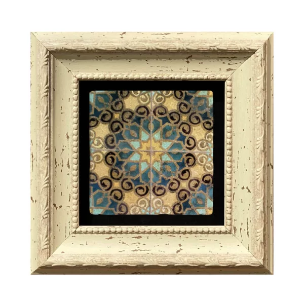 ETHNIC COASTER E05 WHITE FRAME