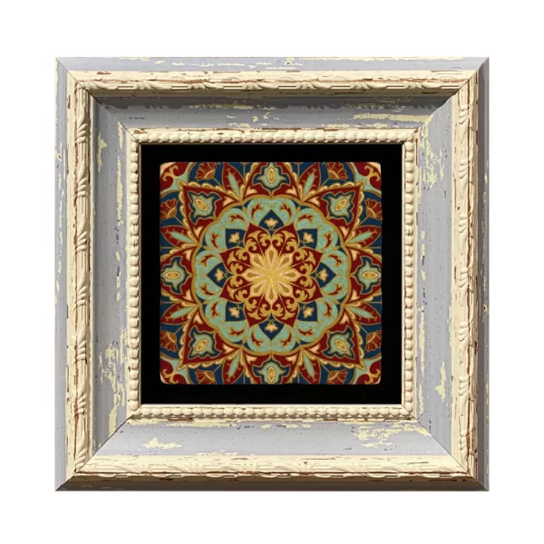 ETHNIC COASTER E06 BLUE FRAME