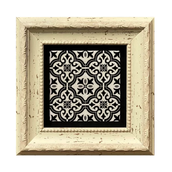 ETHNIC COASTER E11 WHITE FRAME