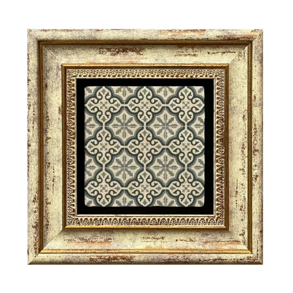 ETHNIC COASTER E12 GOLD FRAME