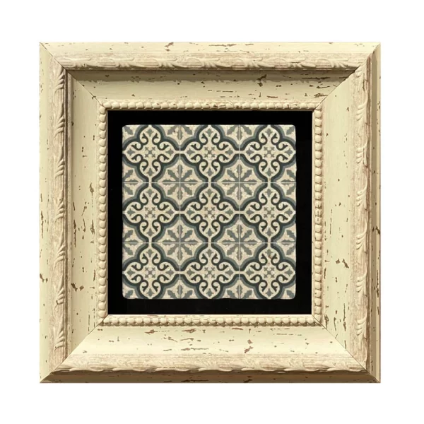 ETHNIC COASTER E12 WHITE FRAME