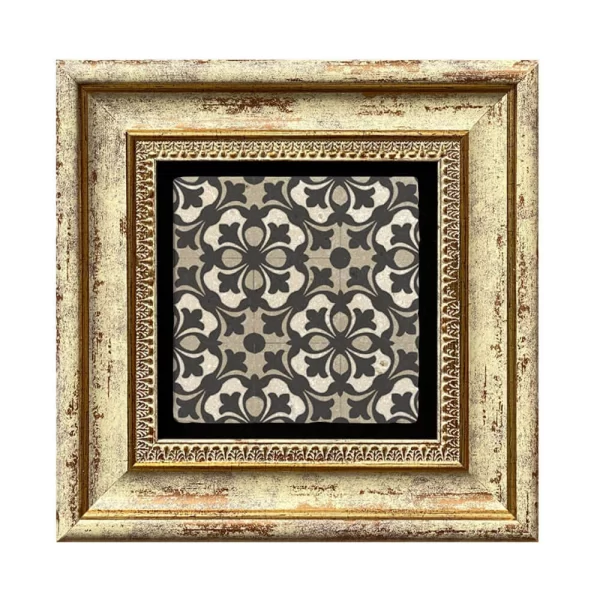 ETHNIC COASTER E13 GOLD FRAME