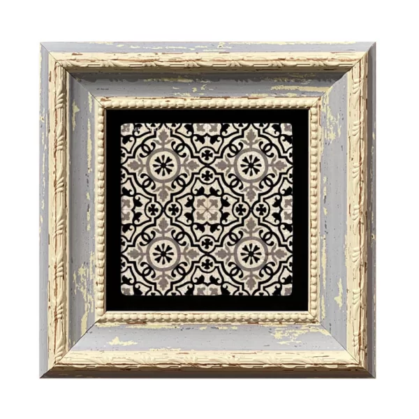 ETHNIC COASTER E14 BLUE FRAME