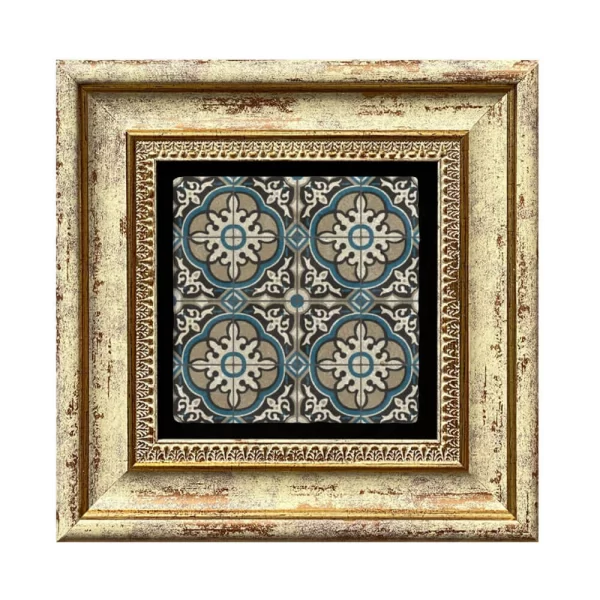 ETHNIC COASTER E22 GOLD FRAME