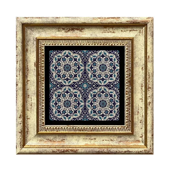 ETHNIC COASTER E24 GOLD FRAME