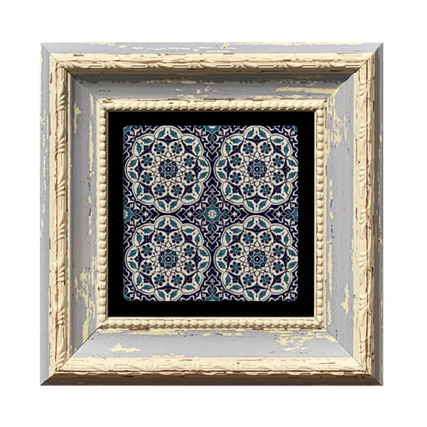 ETHNIC COASTER E24 WHITE FRAME