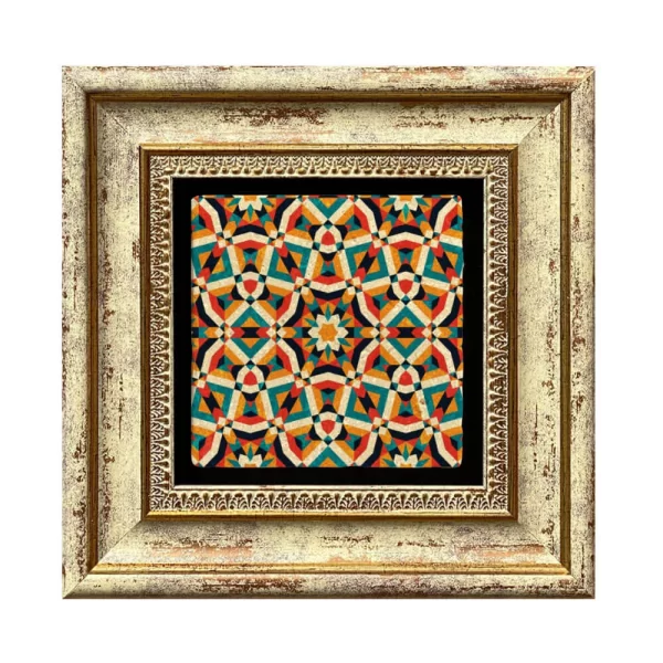 ETHNIC COASTER E27 GOLD FRAME