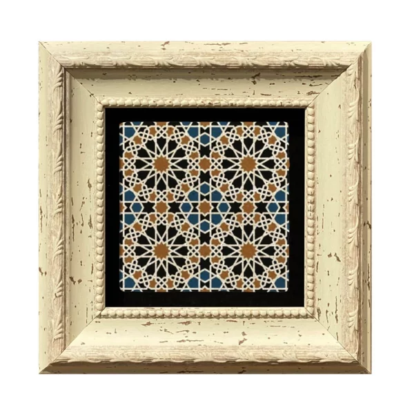 ETHNIC COASTER E28 WHITE FRAME