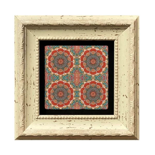 ETHNIC COASTER E29 WHITE FRAME