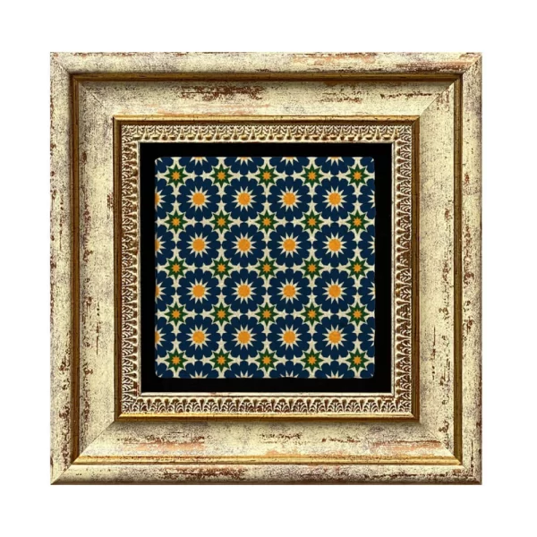 ETHNIC COASTER E39 GOLD FRAME