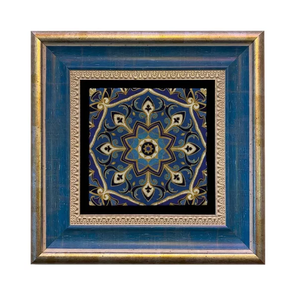 ETHNIC COASTER E40 FLAT BLUE