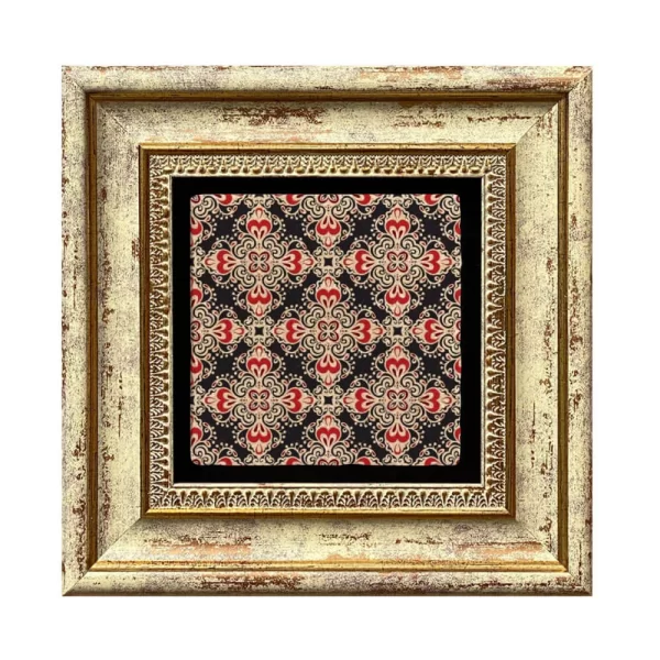 ETHNIC COASTER E41 GOLD FRAME