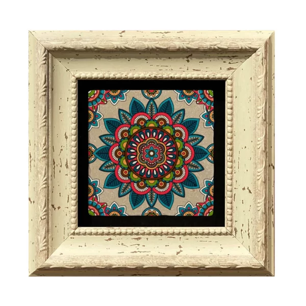 ETHNIC COASTER E42 WHITE FRAME