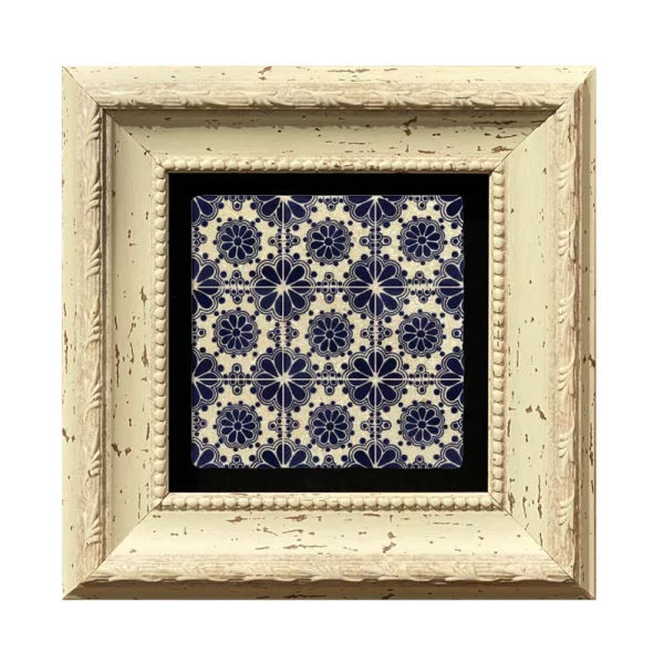 ETHNIC COASTER E43 WHITE FRAME