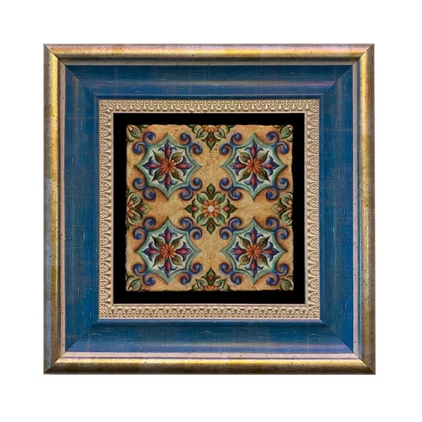 ETHNIC COASTER E47 FLAT BLUE