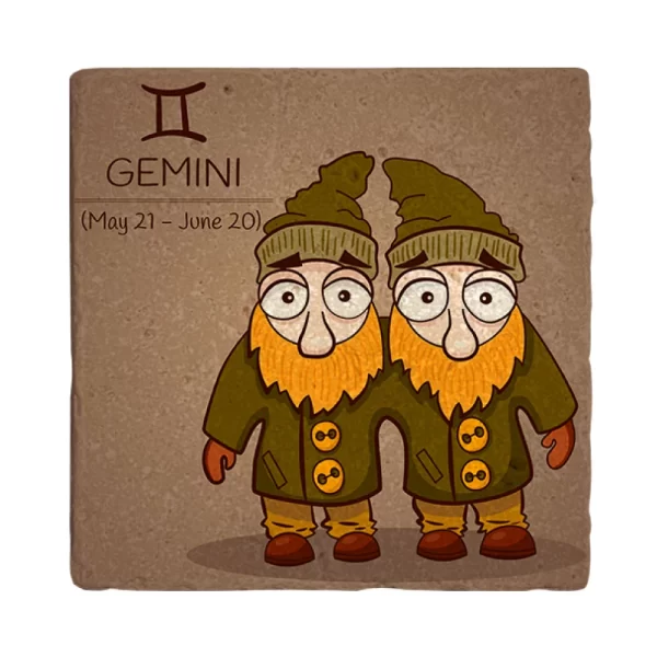 GEMINI HOROSCOPE COASTER