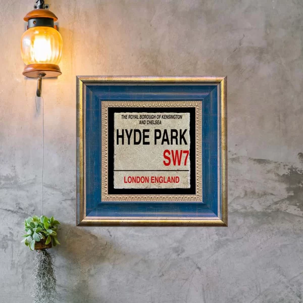 HYDE PARK FLAT BLUE LIFESTYLE