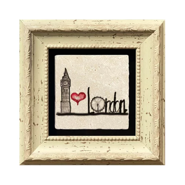 LONDON COASTER L02 WHITE FRAME