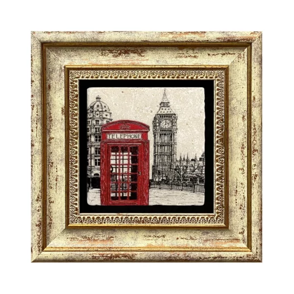 LONDON COASTER L03 GOLD FRAME