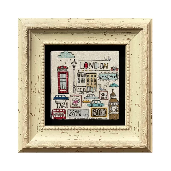 LONDON COASTER L06 WHITE FRAME