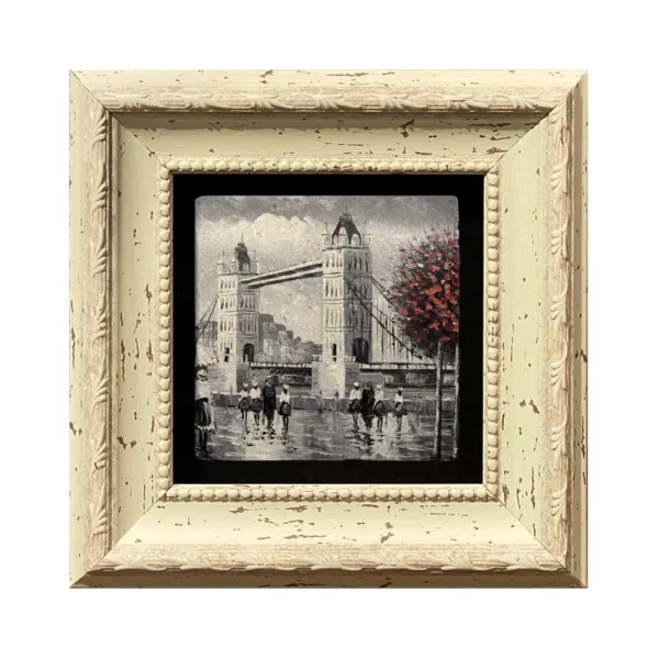 LONDON COASTER L07 WHITE FRAME