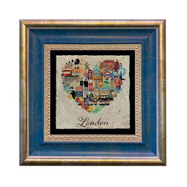 LONDON COASTER L08 FLAT BLUE