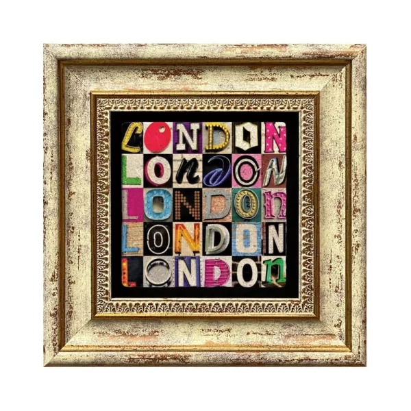 LONDON COASTER L10 GOLD FRAME