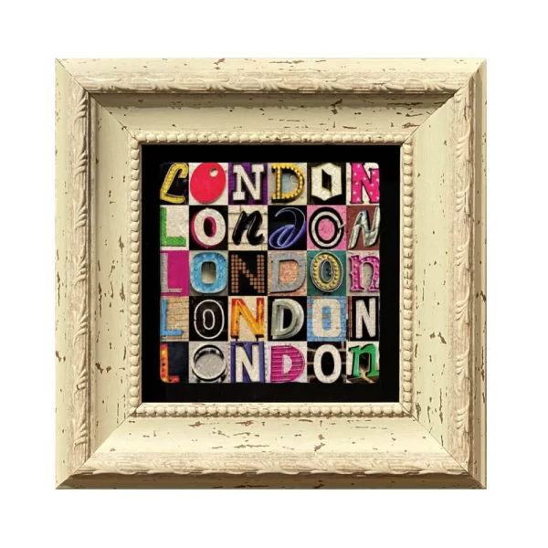 LONDON COASTER L10 WHITE FRAME