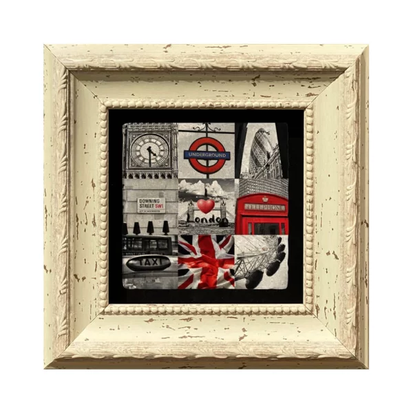 LONDON COASTER L12 WHITE FRAME