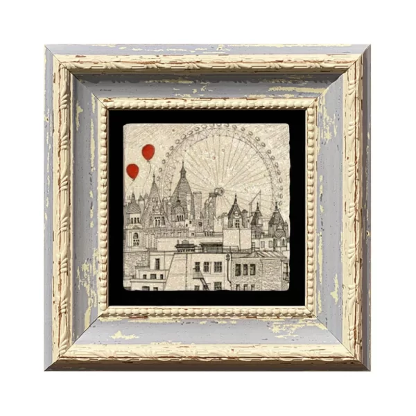 LONDON COASTER L13 BLUE FRAME