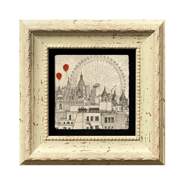 LONDON COASTER L13 WHITE FRAME