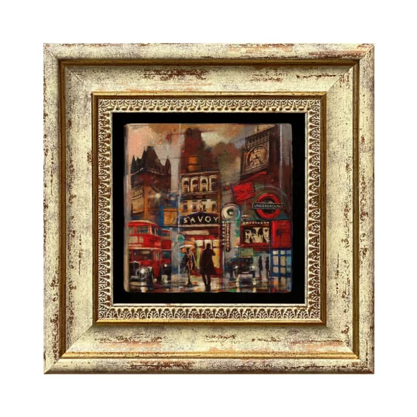 LONDON COASTER L18 GOLD FRAME