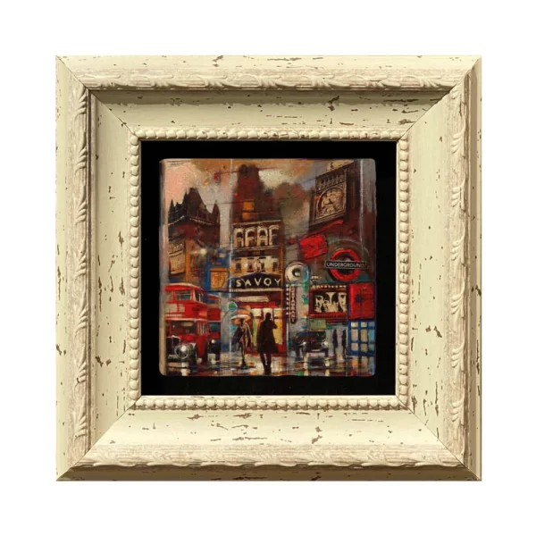 LONDON COASTER L18 WHITE FRAME