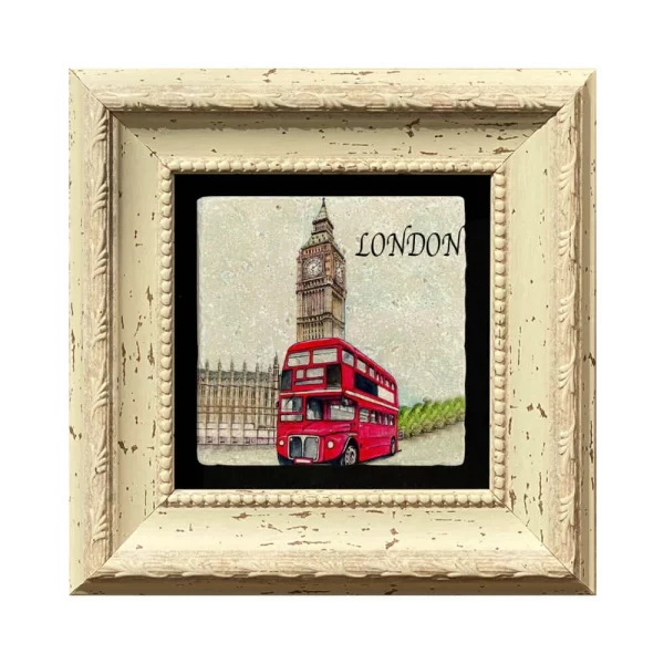 LONDON COASTER L19 WHITE FRAME