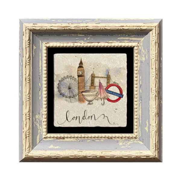 LONDON COASTER L24 BLUE FRAME