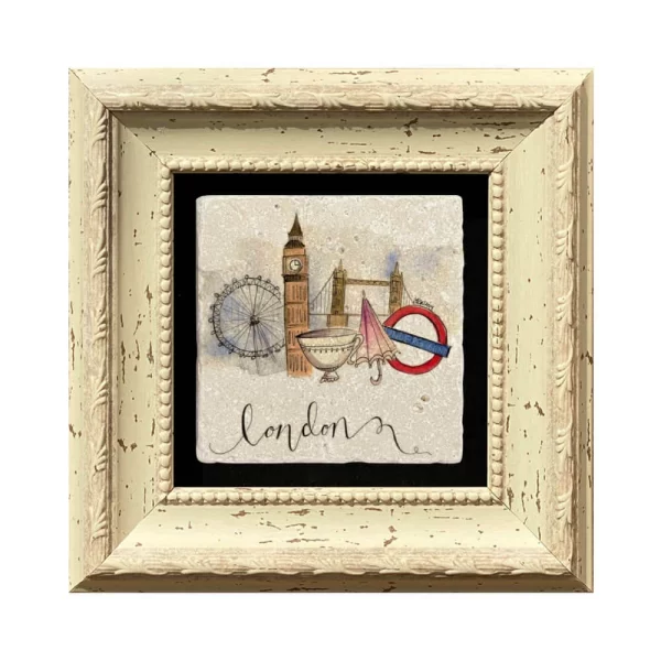 LONDON COASTER L24 WHITE FRAME