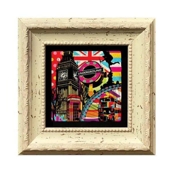 LONDON COASTER L25 WHITE FRAME