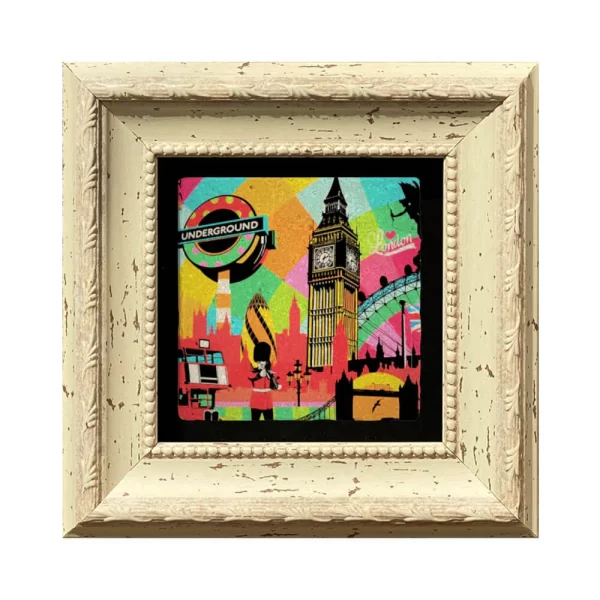 LONDON COASTER L26 WHITE FRAME