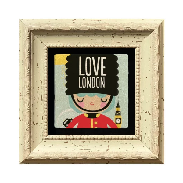 LONDON COASTER L30 WHITE FRAME