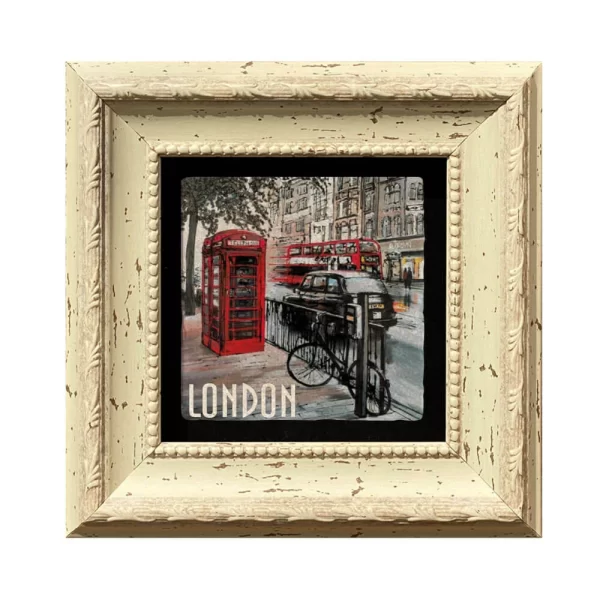 LONDON COASTER L31 WHITE FRAME