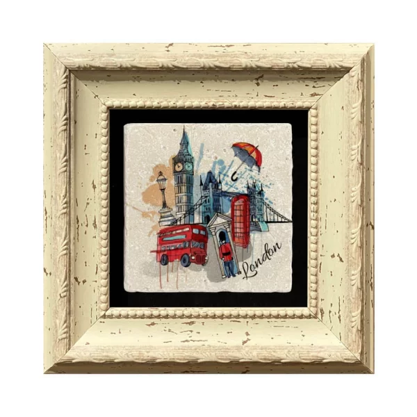 LONDON COASTER L32 WHITE FRAME