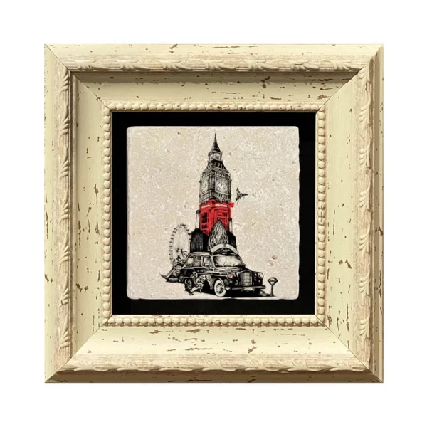 LONDON COASTER L39 WHITE FRAME