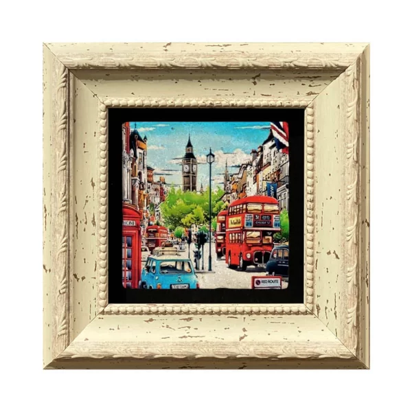 LONDON COASTER L40 WHITE FRAME