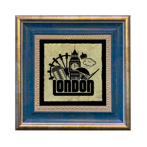 LONDON COASTER L43 FLAT BLUE